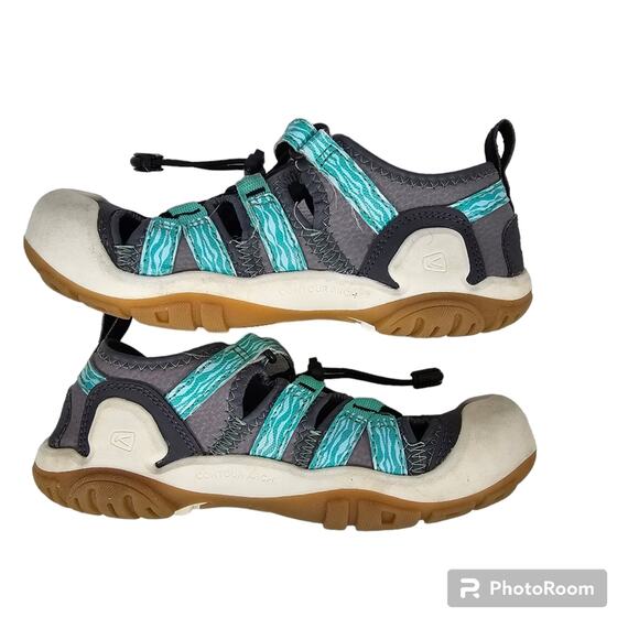 Keen Big Kid's Knotch Creek Sandals Water Shoes Size 3 - Picture 3 of 10